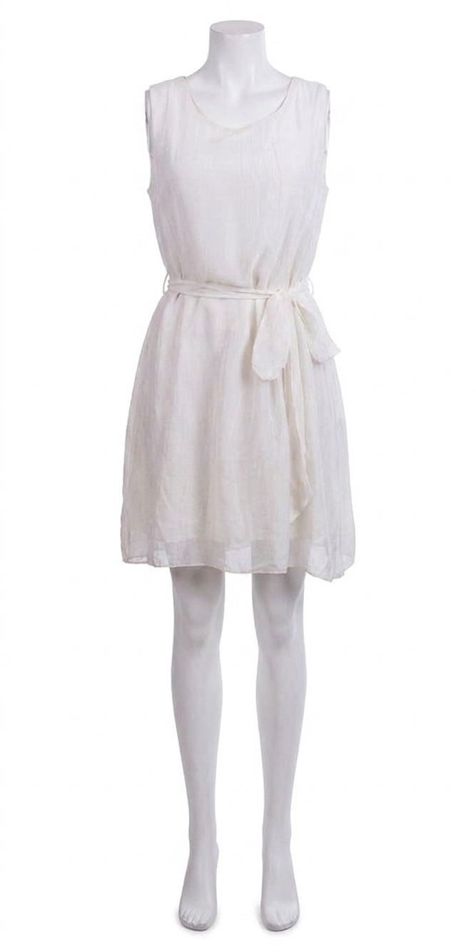 NEW GIGI MODA evelina mini dress in cream